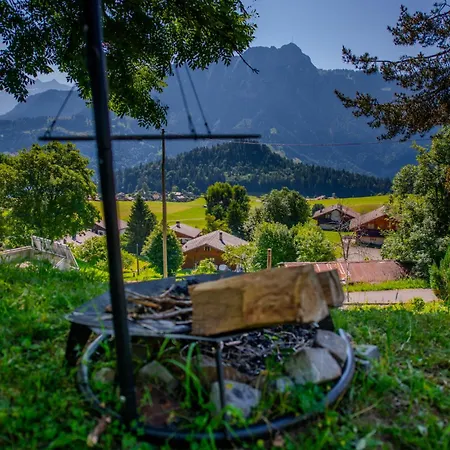 Avec Terrasse Et Vue Alpine