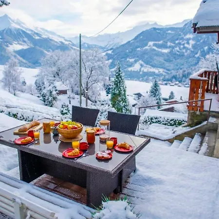 Avec Terrasse Et Vue Alpine *