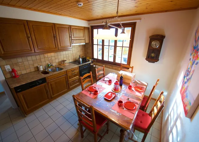 Lejlighed 6 Personnes Avec Sauna Leysin