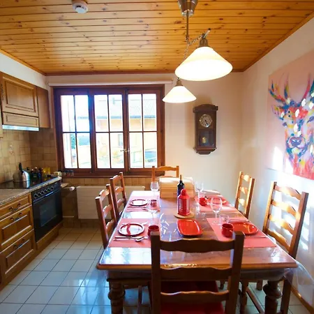 Avec Terrasse Et Vue Alpine Lägenhet *