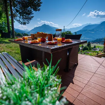 Avec Terrasse Et Vue Alpine Leysin
