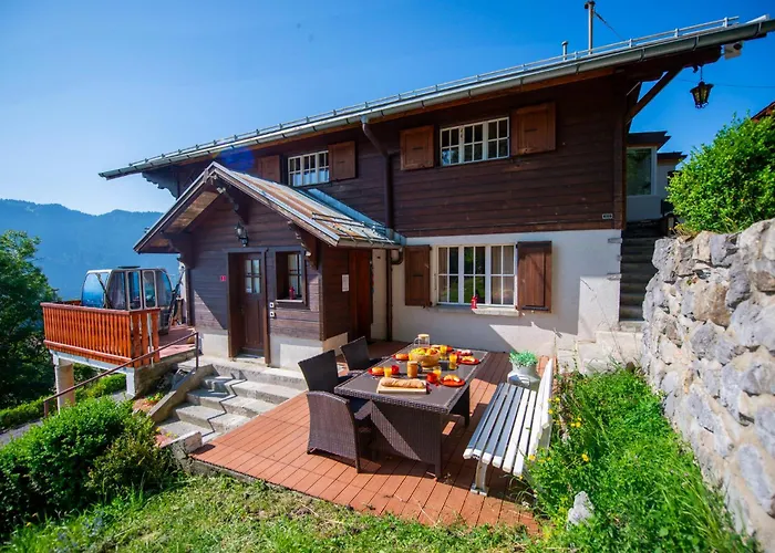 6 Personnes Avec Sauna Apartament Leysin