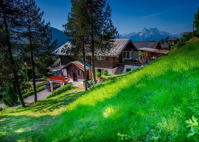 Apartament 6 Personnes Avec Sauna Leysin